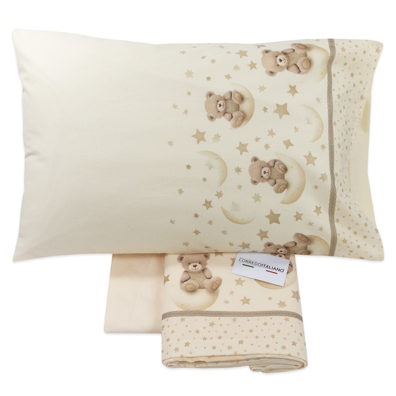 Flannel Crib Sheet Set for Baby –...