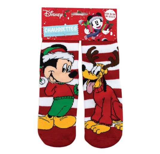 Disney non-slip kids socks christmas pattern
