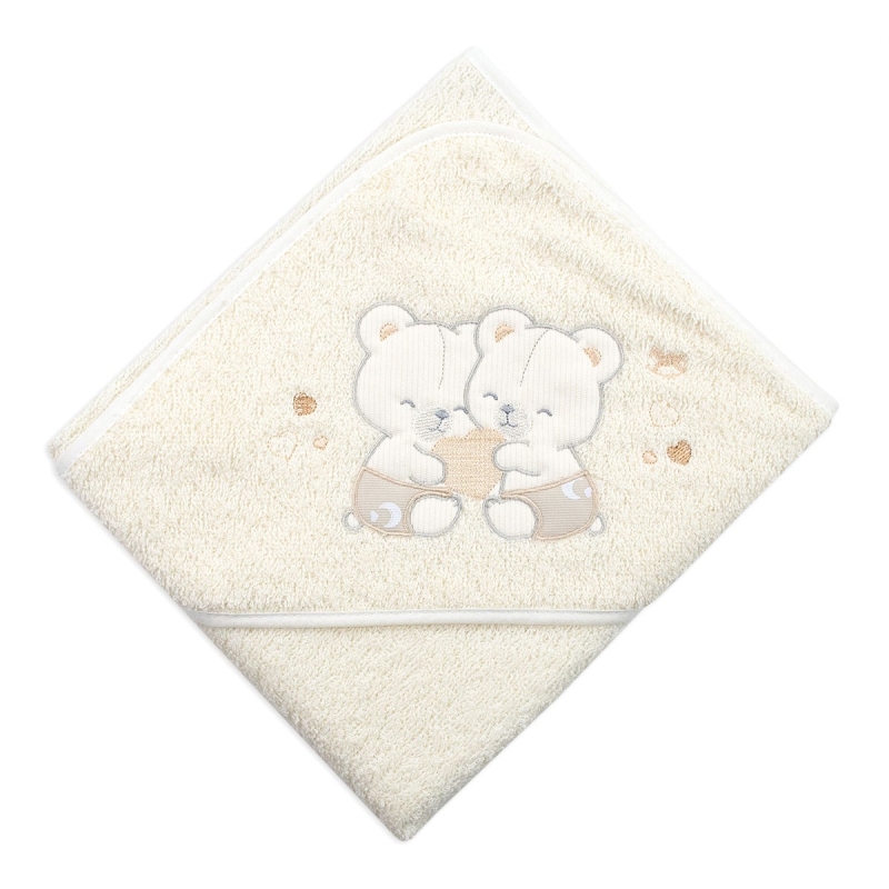 Triangle Terry Baby Hooded Towel –...