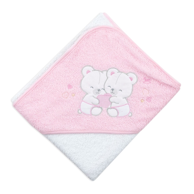 Triangle Terry Baby Hooded Towel –...