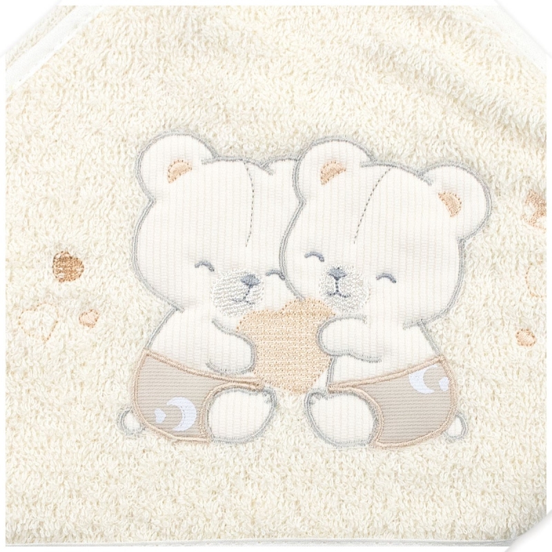 Triangle Terry Baby Hooded Towel –...