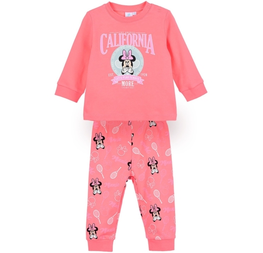 Pigiamino bimba in caldo cotone interlock - Minnie - Disney HY03115B 2