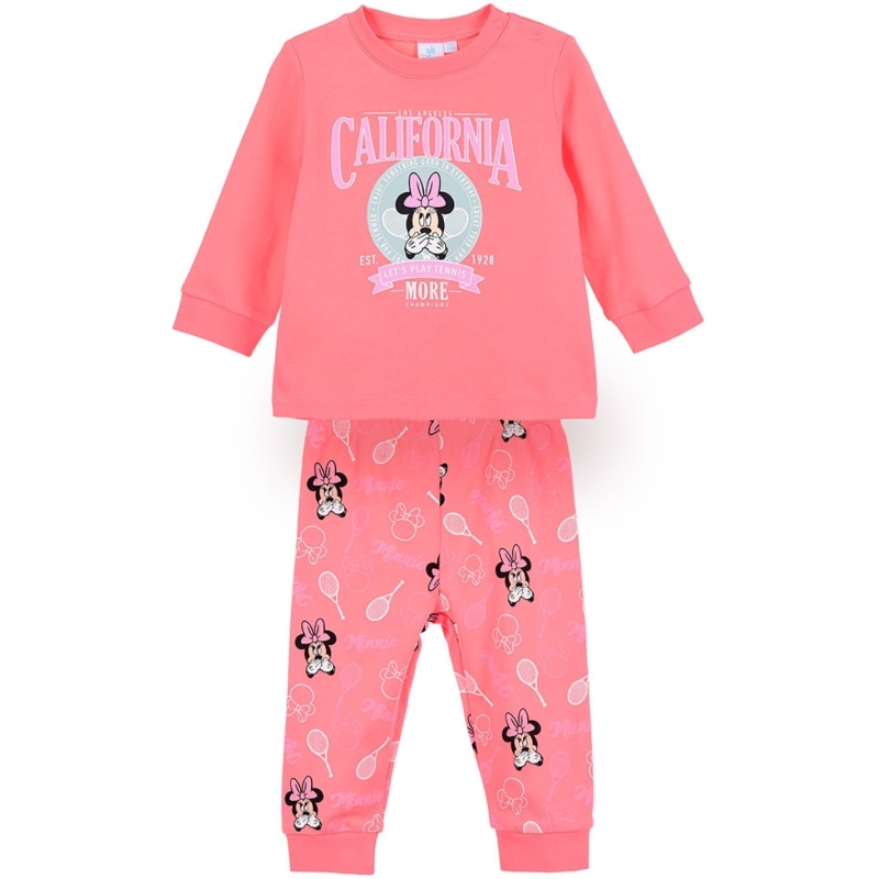 Pigiamino disney minnie per neonata collezione ellepi