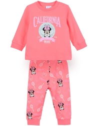 Baby girl interlock cotton pajamas – Minnie Mouse – Disney HY03115B