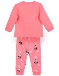 Baby girl interlock cotton pajamas – Minnie Mouse – Disney HY03115B