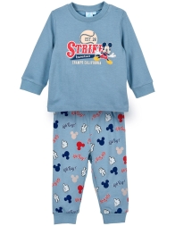 Pigiamino bimbo in caldo cotone interlock - Topolino - Disney HY03116B