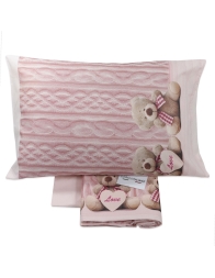 copy of Cot bed sheet set flannel cotton art. MI017AZ