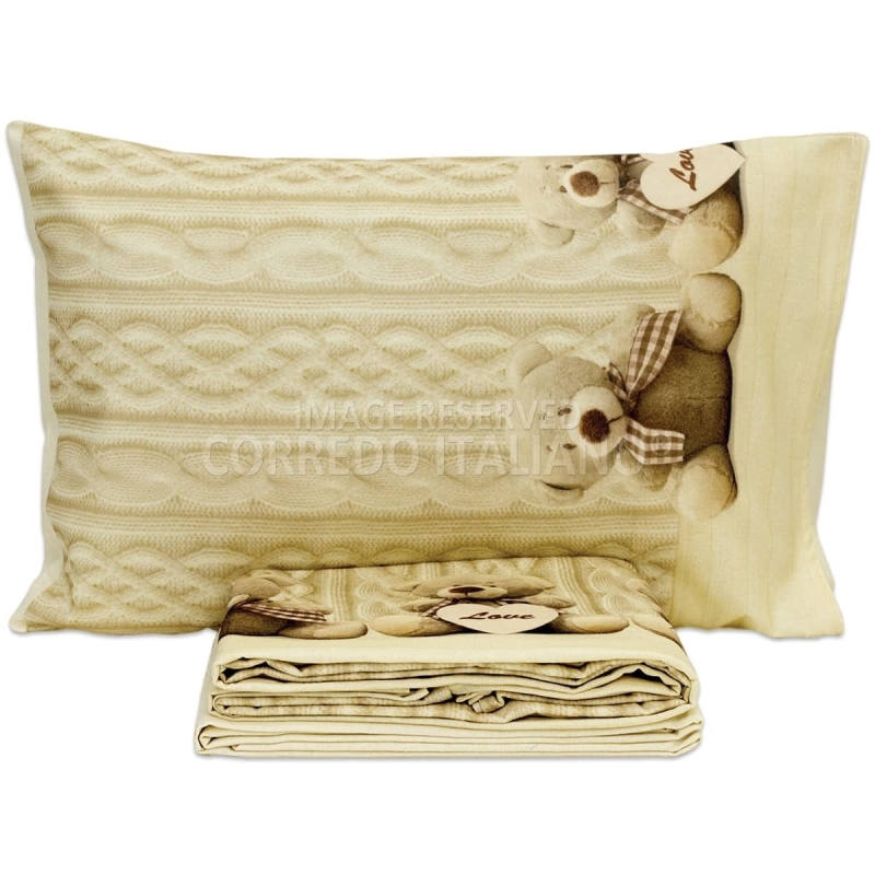 copy of Cot bed sheet set flannel...