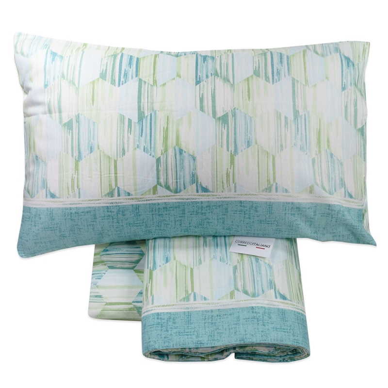 Bucarest - flannel double bed sheet maxi size