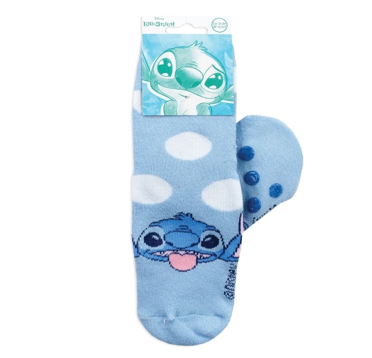 Kids non-slip socks Stitch with colorful pattern 2