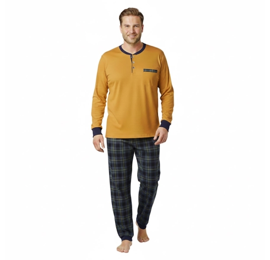 Pigiama caldo cotone interlock - Conquista 6438STL - Bip Bip