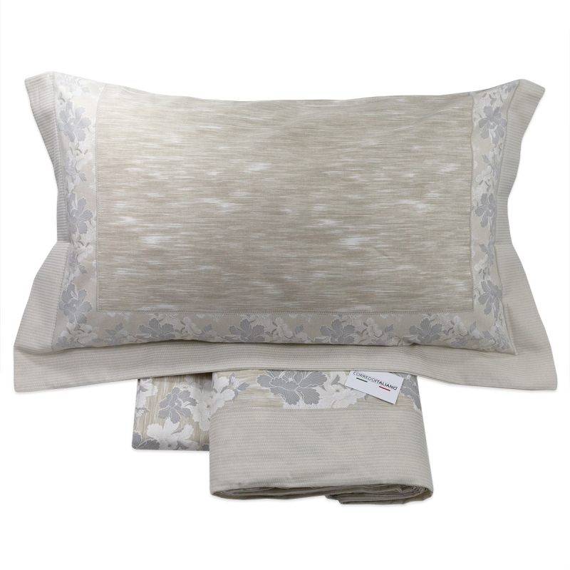 Camelia - set lenzuola in flanella matrimoniale maxi - Manifattura imberti