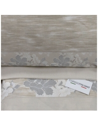 Camelia - set lenzuola in flanella matrimoniale maxi - Manifattura imberti