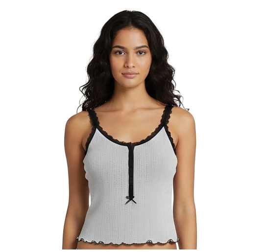 Marta - Shoulder strap top with lace by Ma.di.Va. 2