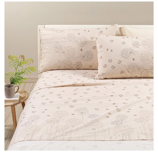 Set lenzuola in cotone letto matrimoniale - Country Chic 2 - Caleffi