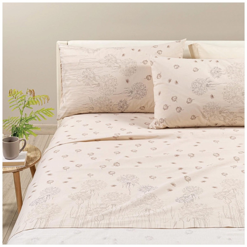 Cotton bed sheets set for european...