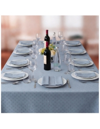 Damina - tovaglia fiandra con tovaglioli Corredo Italiano® - varie misure