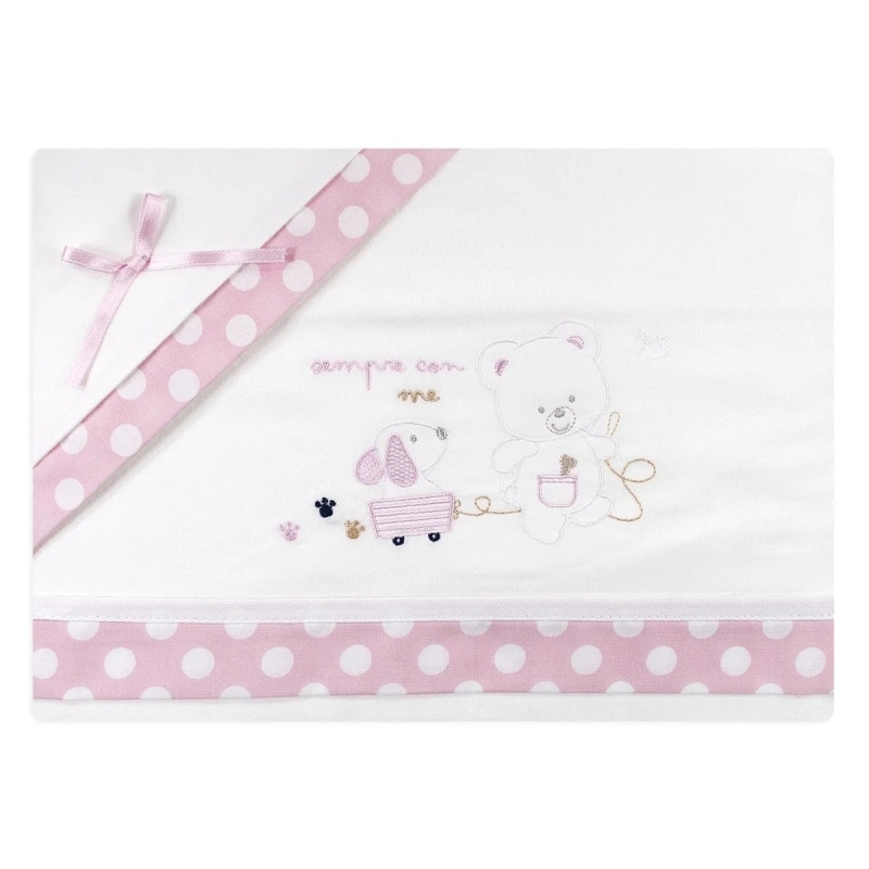 Flannel cradle bed sheet set - FLC925...