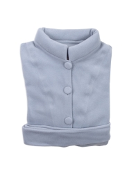 Soft Fleece Robe with Buttons – Jael – Tatà