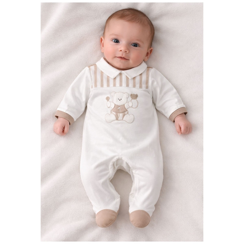 Tutina neonato in cotone jersey - TU8620 - Le Chicche