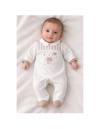 Baby Jersey Cotton Sleepsuit - TU8620 - Le Chicche
