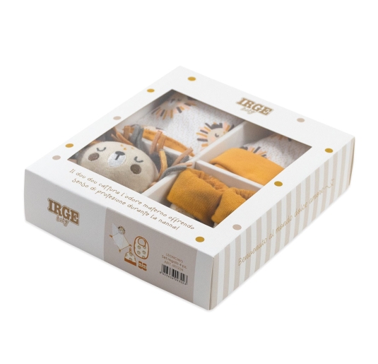 Set regalo neonato con Dudù - Leoncino IR1234 - Irge Baby 2
