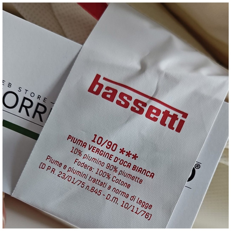 Bassetti virgin goose down duvet...