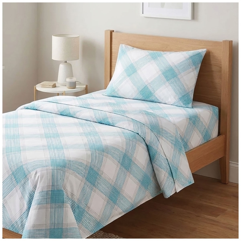 Single Bed Cotton Sheet Set – Alastair – ALLdays