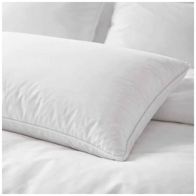 Guanciale in 100% piuma d'oca dettaglio