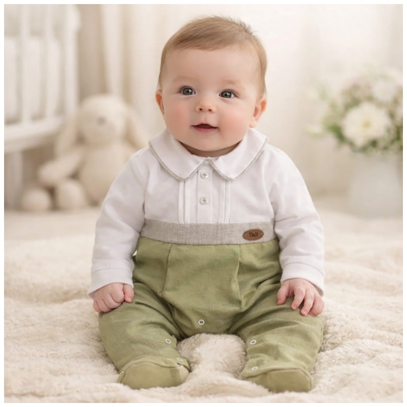 Cotton and Linen Baby Romper – TT153...