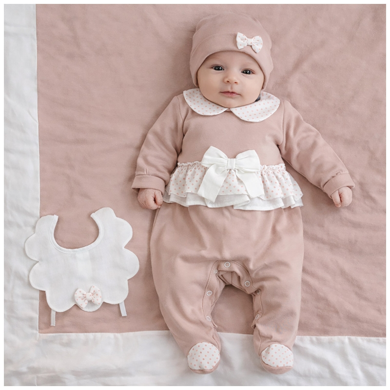 Baby Girl First Outfit Layette Set in...