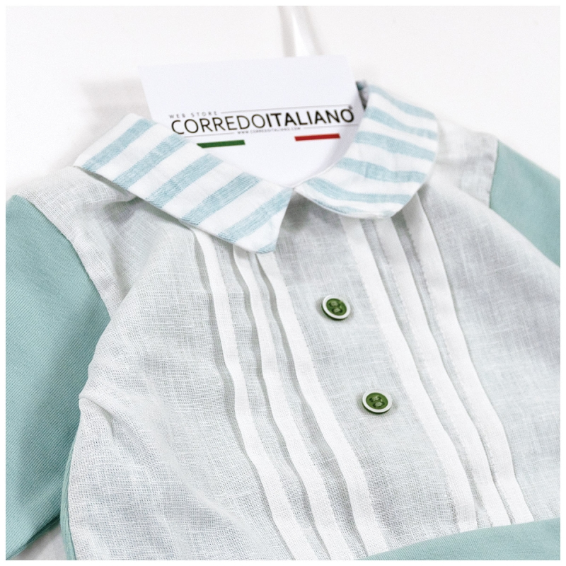 Baby Jersey Cotton Romper in Cotton...