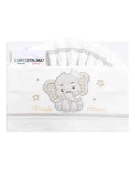 Cradle Pram sheet set cotton - Dolci Sogni DSLC6017