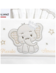 Cradle Pram sheet set cotton - Dolci Sogni DSLC6017