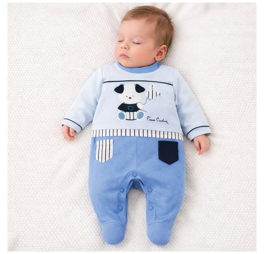 Baby onesie cotton with bear Pierre Cardin PCT562 2