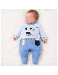 Tutina in cotone con cucciolo Pierre Cardin PCT562