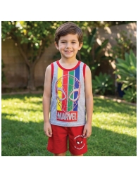 Tank Top with short for boy - Spiderman 4551RS - Marvel