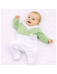 Baby girl cotton romper Nazareno Gabrielli NG351064