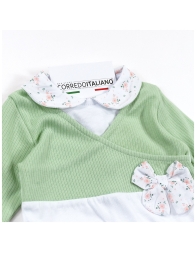 Baby girl cotton romper Nazareno Gabrielli NG351064