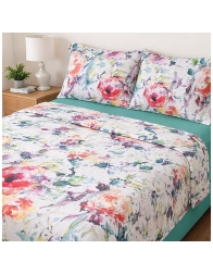 Monet - Completo Lenzuola Copriletto Letto Matrimoniale di Corredo Italiano®