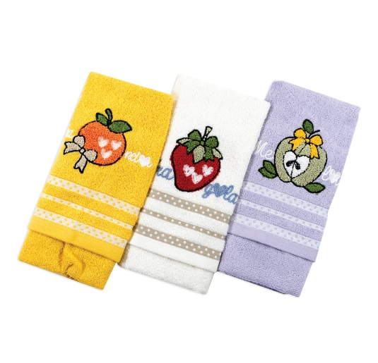 Set 3 cloths cotton - Meridiana Due - Vingi 2