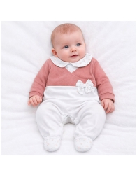 Tutina per neonata in cotone - NG351026RR - Nazareno Gabrielli