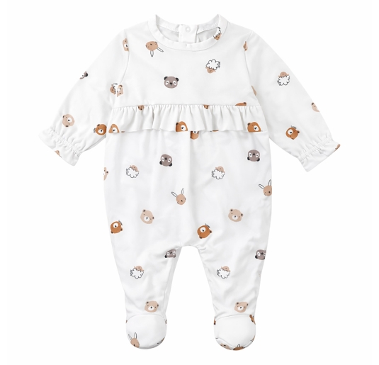 Tutina neonata in jersey di Bamboo Coccode' C60039