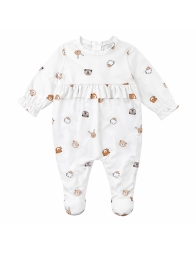 Tutina neonata in jersey di Bamboo Coccode' C60039