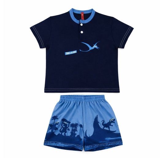 Boy short pajamas pure cotton - 2467BL - Bip Kids 2
