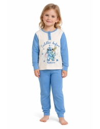 Pigiama in caldo cotone interlock - Lilo & Stitch - Disney HY20109B