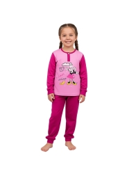Pigiama in caldo cotone interlock - Minnie - Disney HY20149B