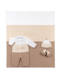 Knitted Newborn First Outing Layette Set – 3121C – Prime Emozioni