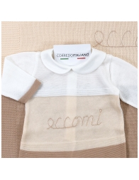 Knitted Newborn First Outing Layette Set – 3121C – Prime Emozioni