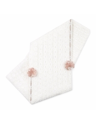 Set corredino prima nascita neonata in cotone uncinetto - CO7020PA - Le Chicche